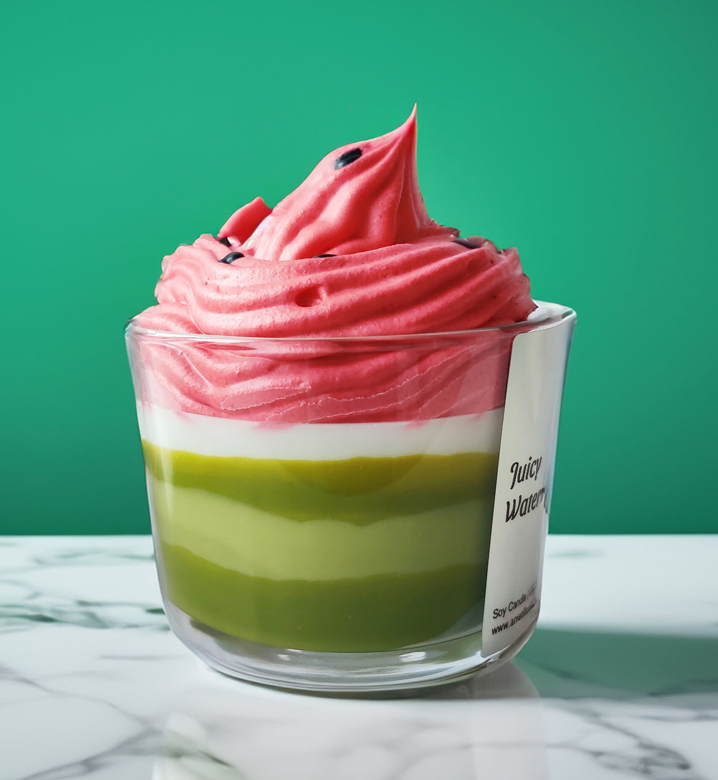 Geurkaars Juicy Watermelon Zomer Watermeloen Lente Dessert Kaars