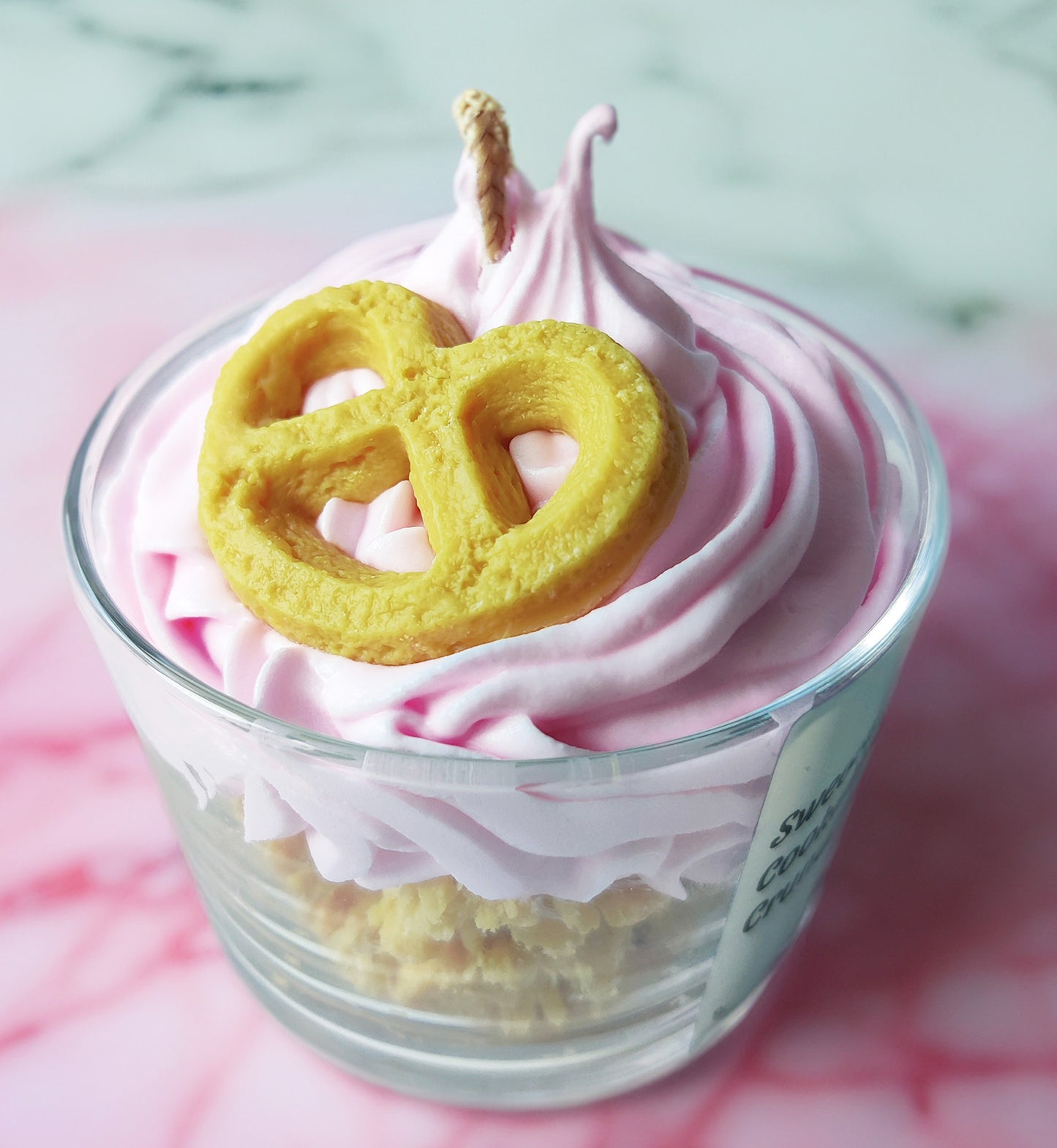 Geurkaars Sweet Cookie Crumble Koekjes Vanille Dessert Kaarsen Decoratie