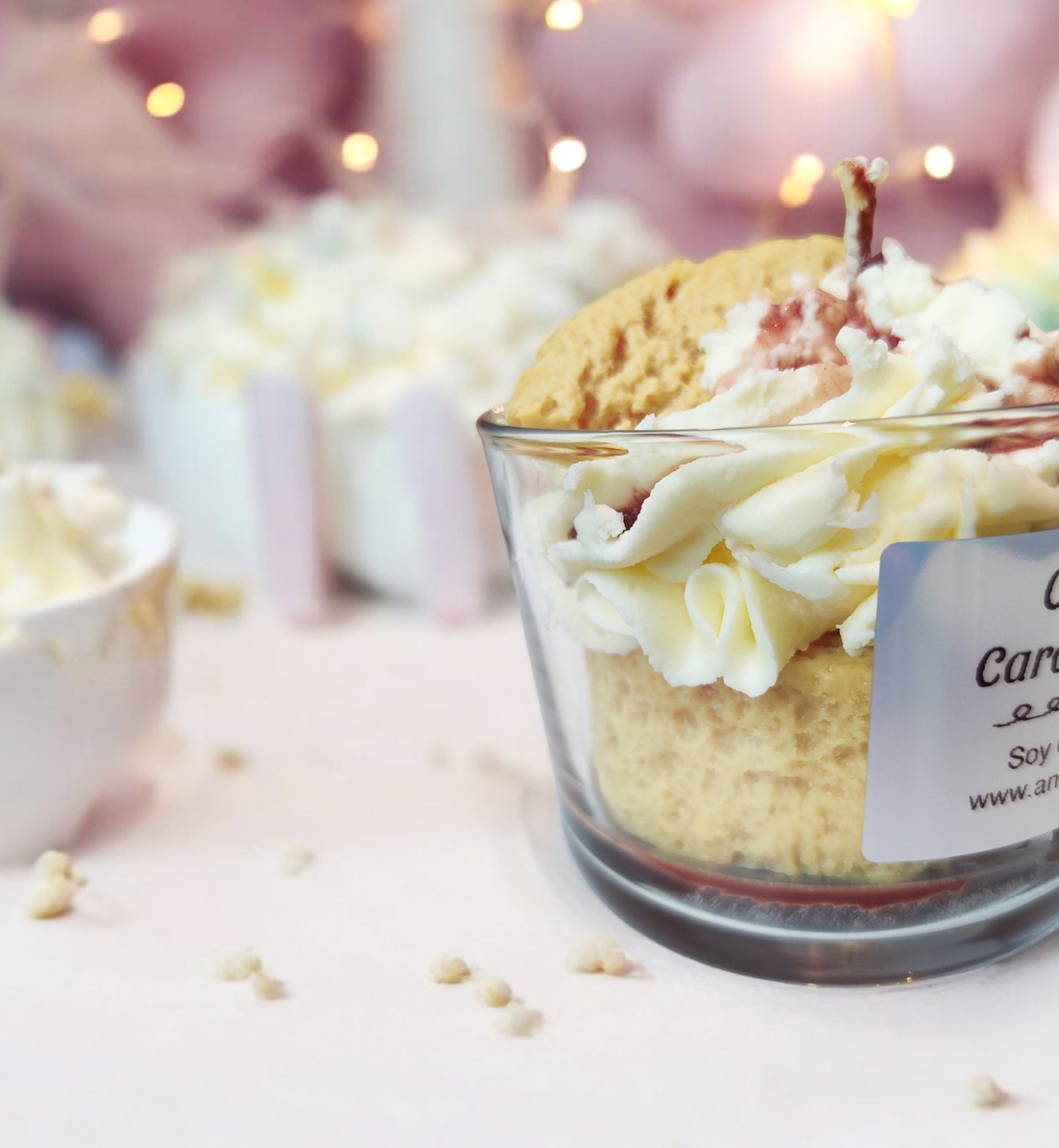 Geurkaars Cookies in Caramel Cream Dessert Kaars