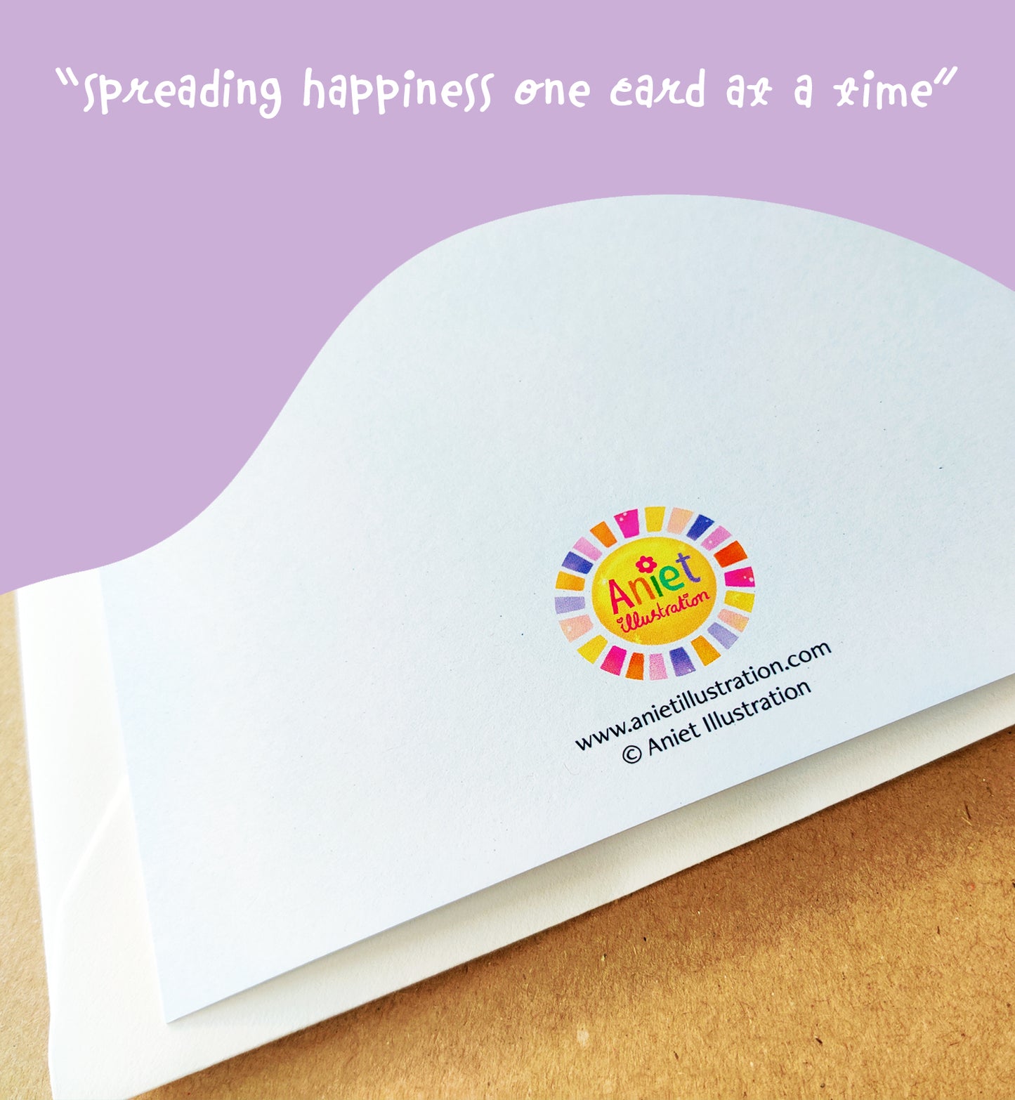 Kaart felicitatie geboorte meisje grappig boek roze paars baby