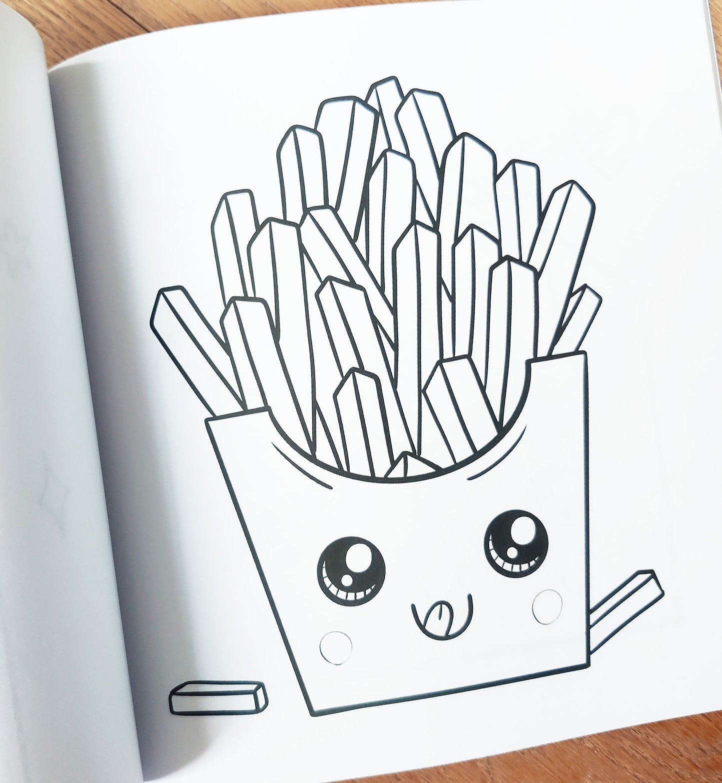 Kleurboek Joyful Moments Simpel Relaxing Schattig Dieren Kawaii